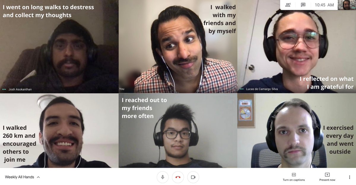 This <a href="/MovemberCA/">Movember Canada</a>, we took part in the conversation about #menshealth. To conclude the month, we shared what we did this #Movember2020 to promote our #selfcare. We plan to continue to conversation each month to come. 

Together, we can end the stigma around men's #mentalhealth.