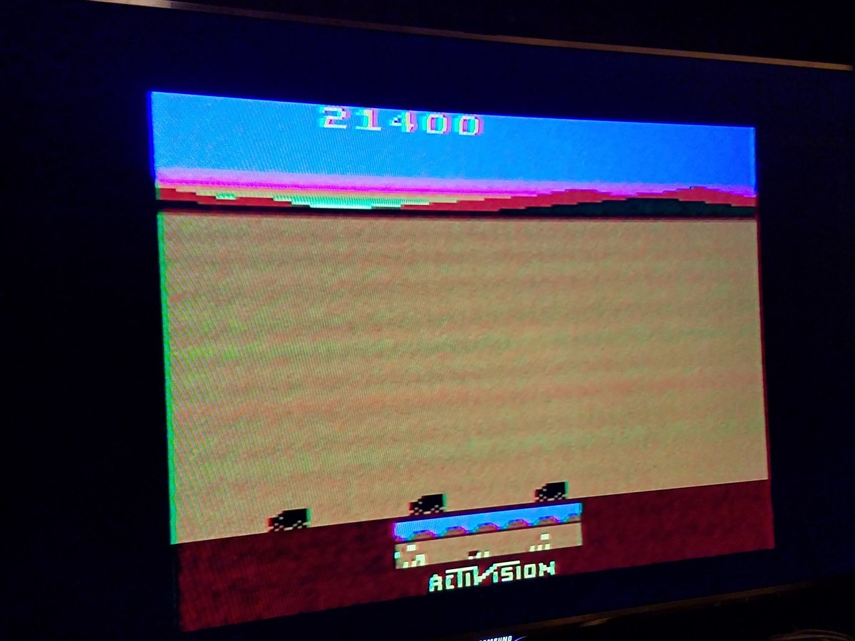 MightyQDawg's tweet image. I&apos;m back in!

#Atari2600 #ChopperCommand
#BeatMyScore: 21400