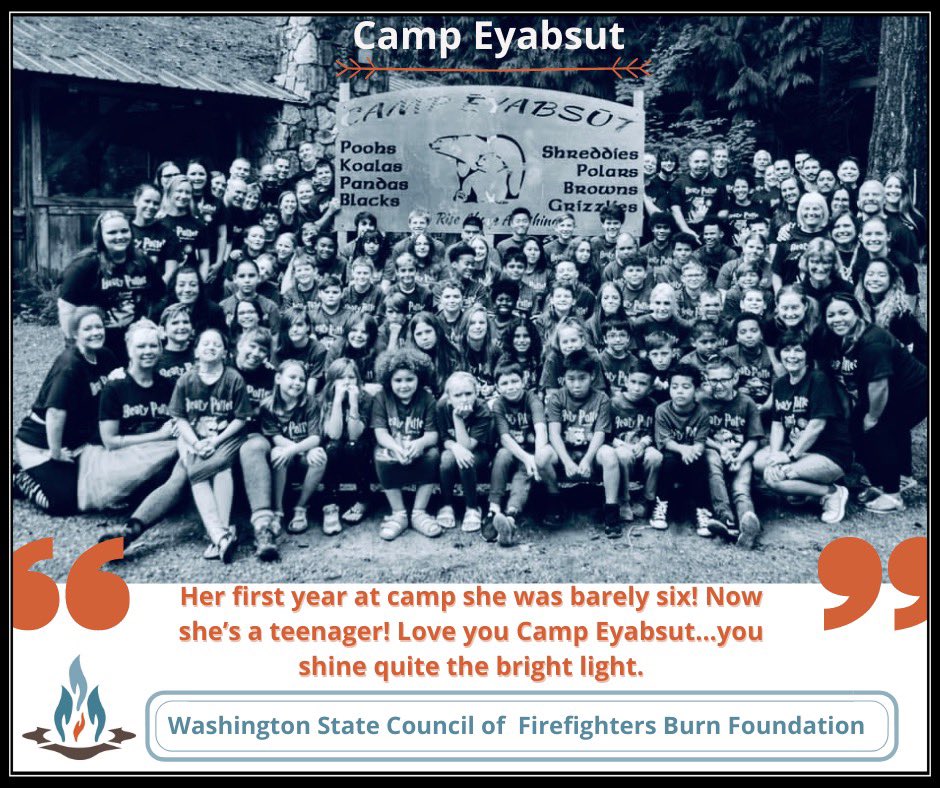 WSCFF_Burn's tweet photo. Do you need a way to give as a family? 
Your kids can help other kids!😁
•An art project at camp 
👉$50
•First Aid/medical supplies 
👉$100
•A meal for the entire camp 
👉$500
•Send a survivor to camp 
👉$1000

Donation link below👇
https://t.co/M7O0QVxxSI

#CyberMonday https://t.co/PKz3mSlHV8