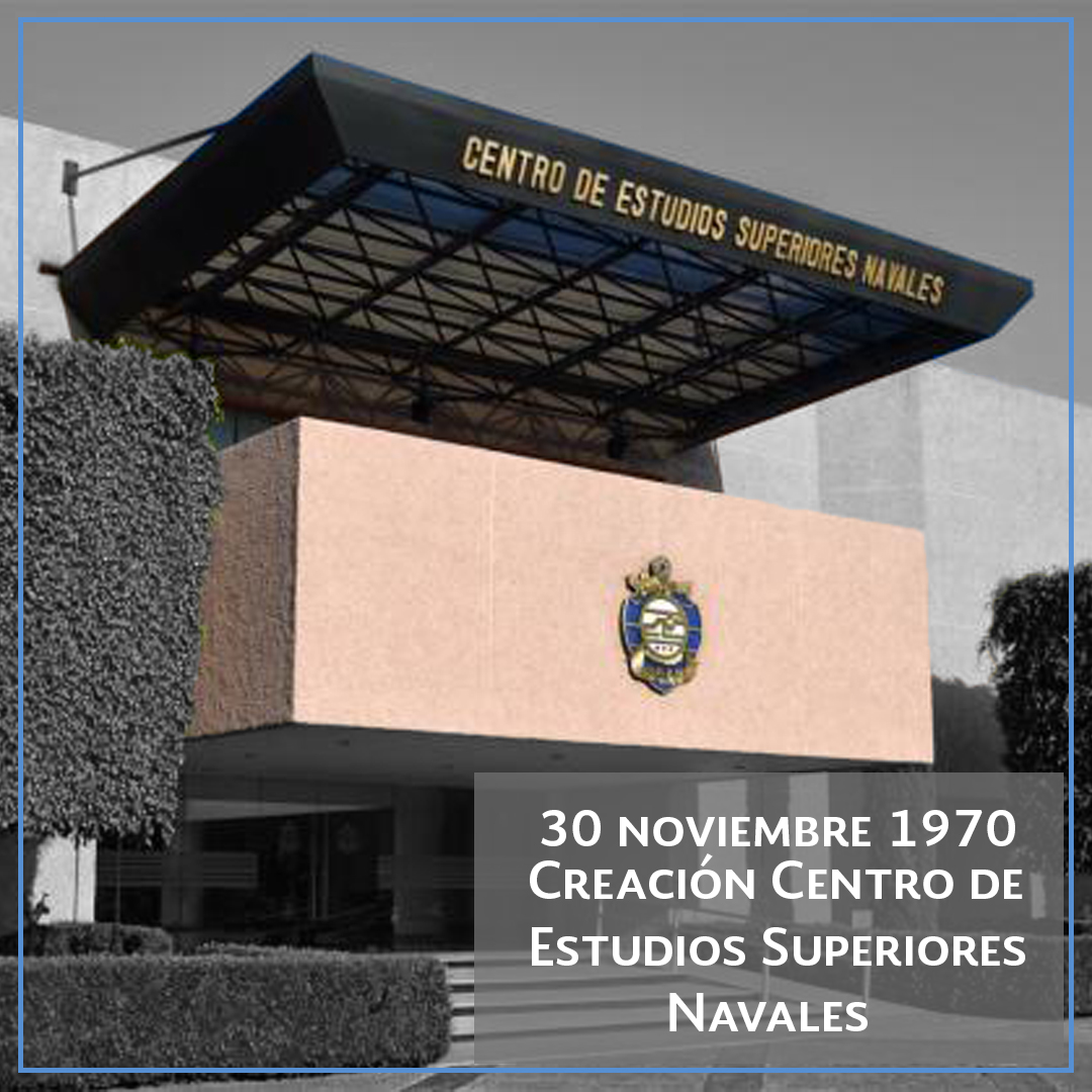 MarinaComision's tweet photo. #UnDíaComoHoy pero de 1970 se publicó en el D.O.F., la creación del Centro de Estudios Superiores Navales.
Enhorabuena por su 50 aniversario a esta institución de excelencia que se a dedicado a formar grandes profesionistas mexicanos, quienes dedican su vida a servir a México. https://t.co/RYb9hpKneX