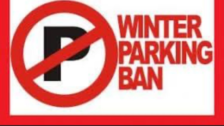 Please don't forget Winter Parking Ban begins December 1 and ends April 1, between the hours of 12:00 am - 8:00 am. Thank you for your assistance.