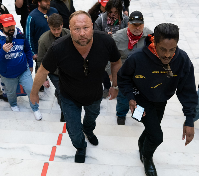 8. GROUP 2: Led by  @Ali Alexander (aka Ali Akbar) who has been busy traveling to rallies, texting, organizing events, and soliciting donations. He wants you to know that he hangs out with Roger Stone & Alex Jones.