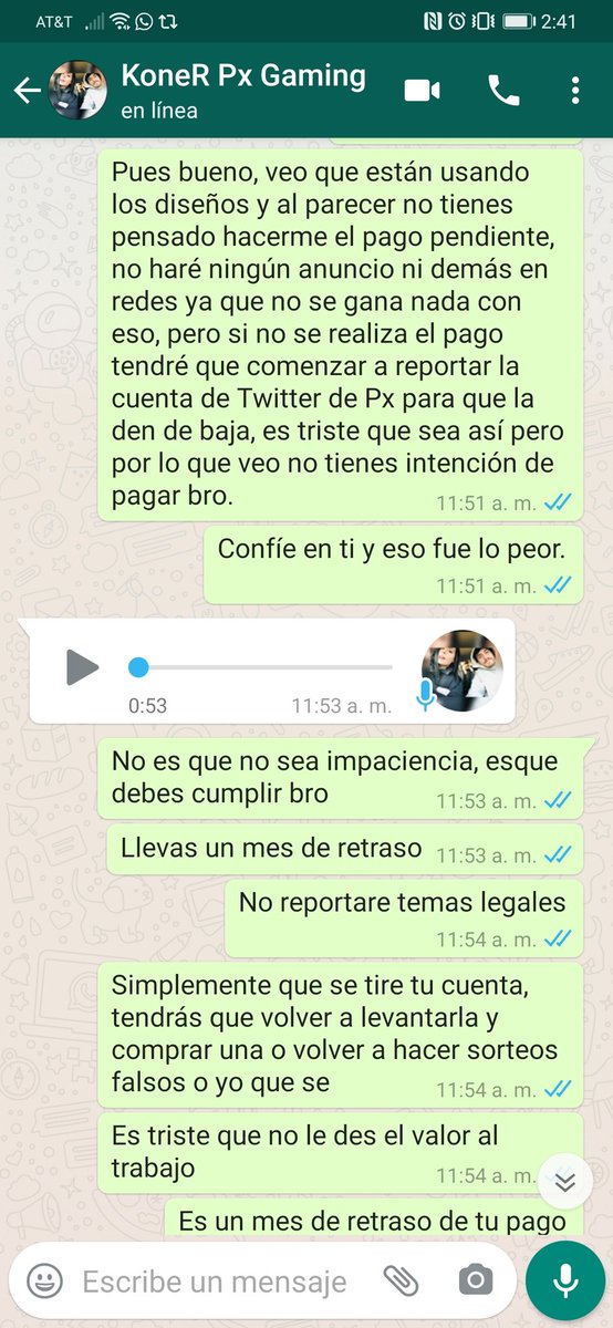 Moskaltik's tweet photo. @PX_Kaotik @InfoCoDEsp_ @PXGamingg Creo que con esto es suficiente, aquí cerraré el tema contigo ya que tu eres quien copia los diseños y por eso apoyas lo que hacen, buen día. https://t.co/oQECvMCtso