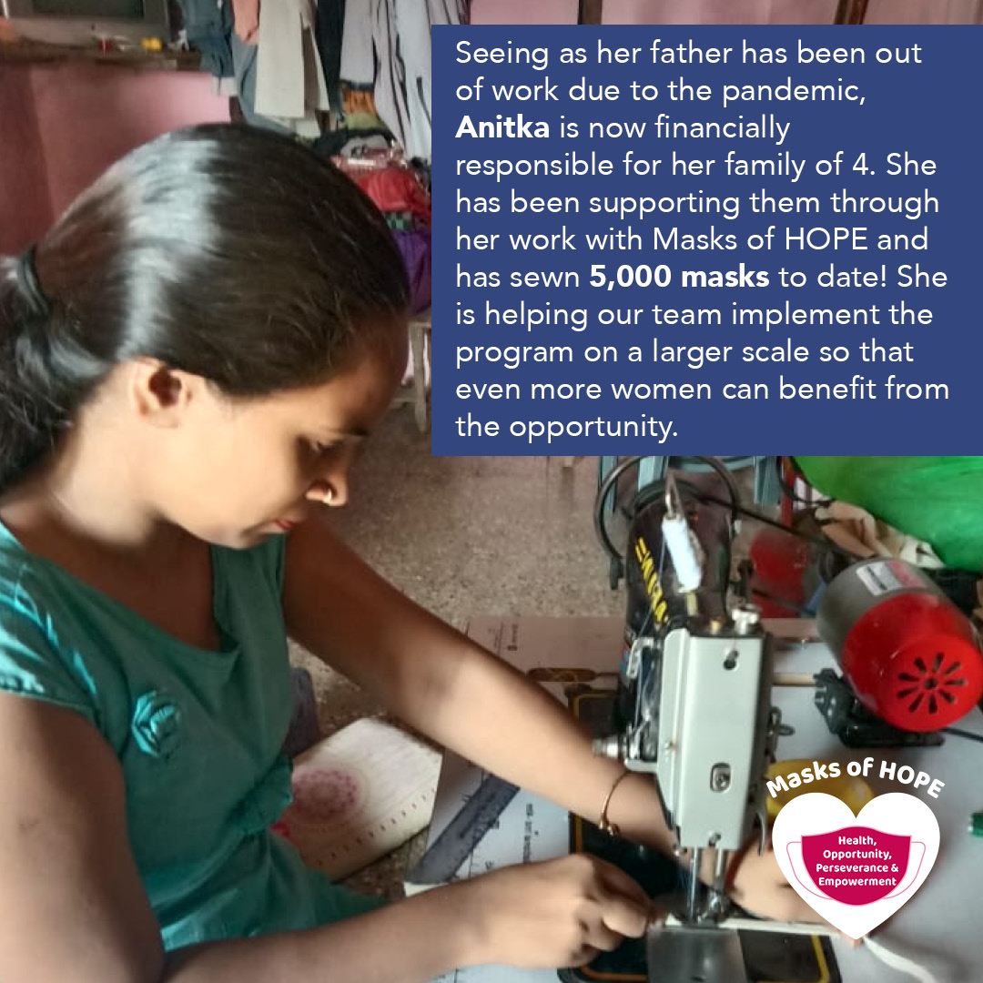 DesaiFoundation's tweet photo. In honor of #GivingTuesday , please share below about a woman who has inspired you over the past 8 months. And give back to women like Anitka, whose strength & perseverance has been an inspiration to us all, by donating to the our #GivingBacktoWomen campaign tomorrow! https://t.co/Swb3I9ZwW1
