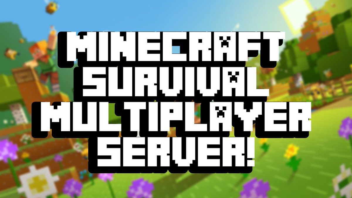 A GREAT START in Multiplayer Minecraft Survival (Ep. 1) 