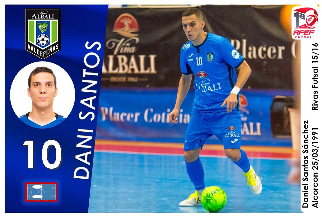 celebracionde99's tweet photo. Empezamos la entrega de #Cromos de la #Jor12 con @VinaAlbaliFS que ya teníamos ganas de volver a verles en la cancha y el protagonista debía tener mas ganas 2 goles ⚽⚽en la victoria de su equipo💪 #CromoFutsal para @DaniSantosDS20 Gran vuelta ENHORABUENA👏👏👏
#ILoveFutsal❤ https://t.co/5oHtkKyFFn