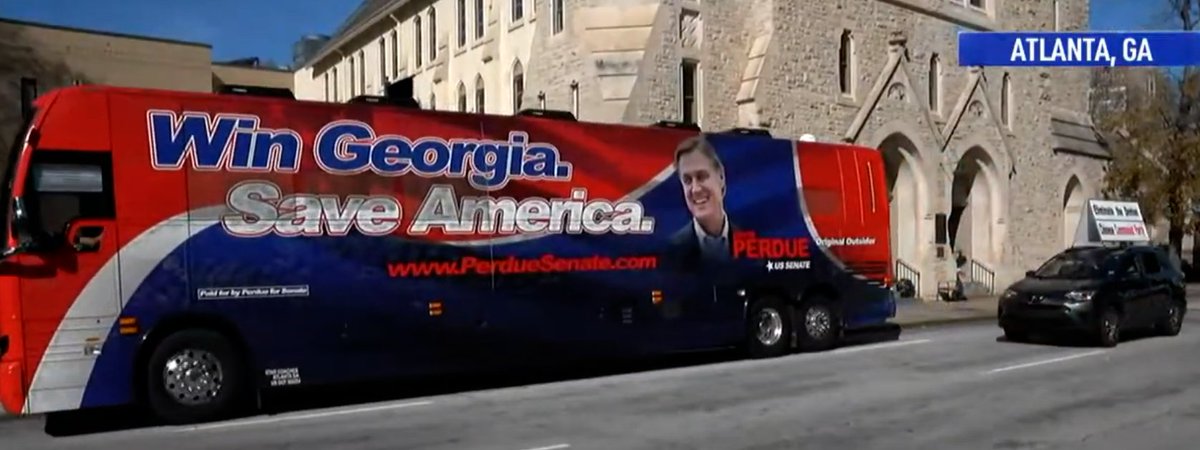 10. I expect these groups to focus increasingly on GA for obvious reasons. Candidates are clearly aware of them. Perdue's bus made a cameo at a GA rally.