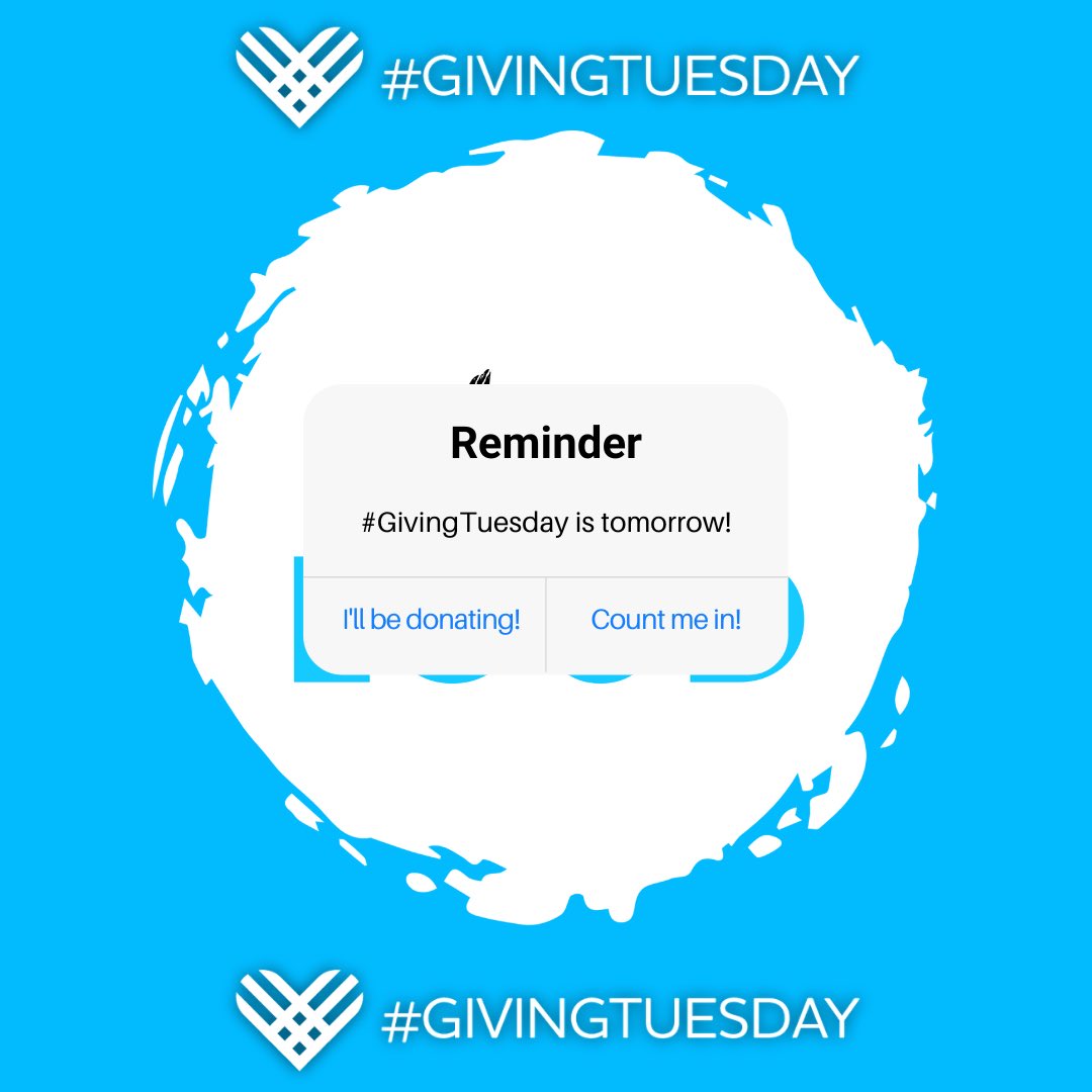 thinkit_loud's tweet photo. Tomorrow is #GivingTuesday!! What will you be doing to help out your favorite organizations tomorrow? https://t.co/AI1SJPBrvd