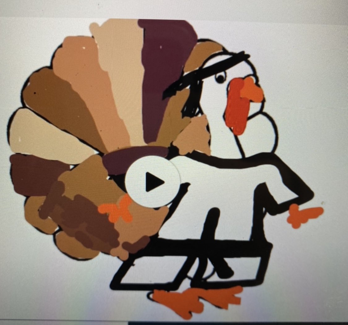 montgomery_lib's tweet photo. Our Mustangs had a fabulous November. We read several Turkey books and did some comparing and had fun disguising our turkey in Seesaw! 🦃 #neisdlibs https://t.co/W5dXxghHL6