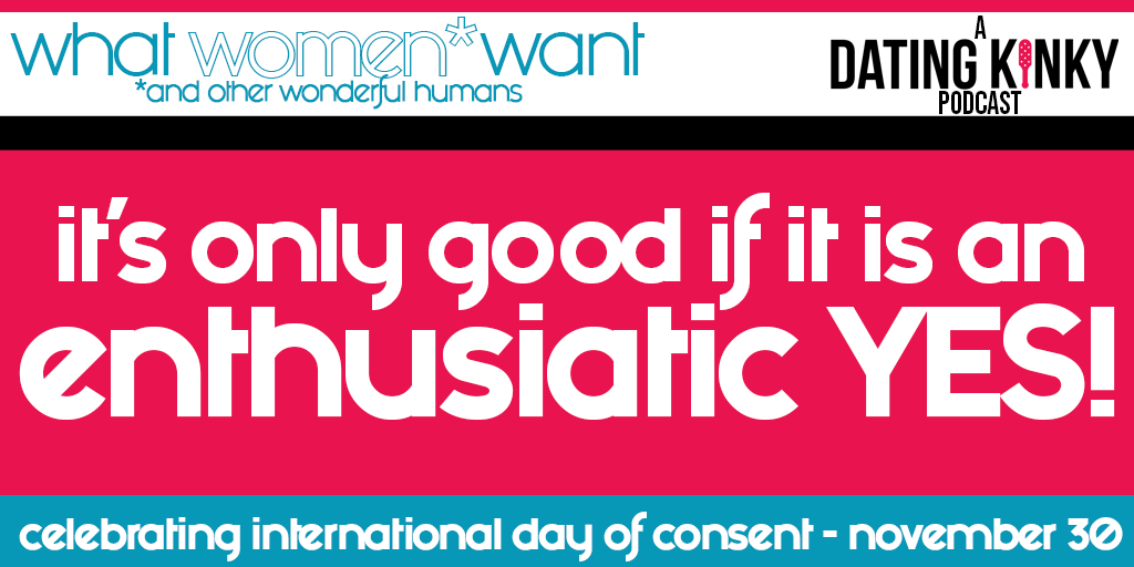 On this #internationaldayofconsent -  make sure your yes comes from a place of mutual understanding.