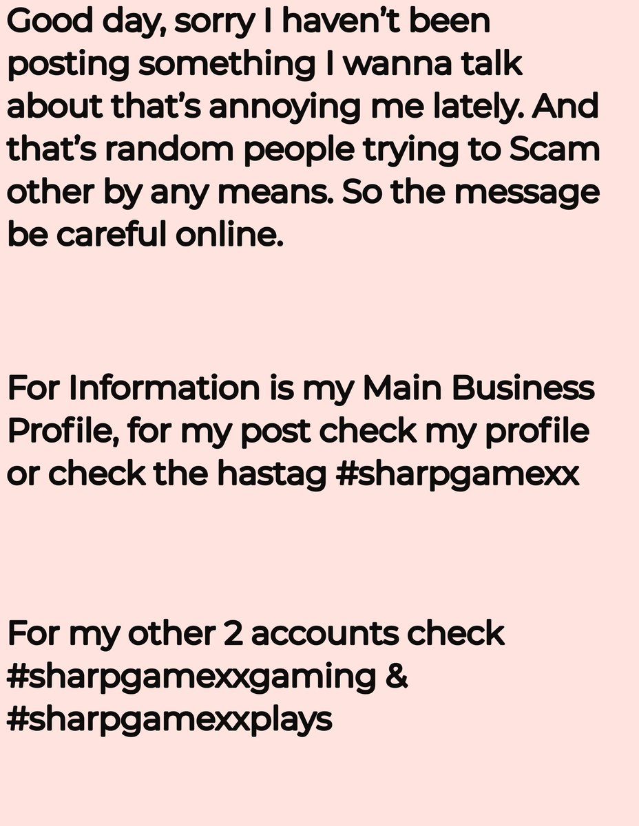 SharpGamexx's tweet image. This is to the Internet