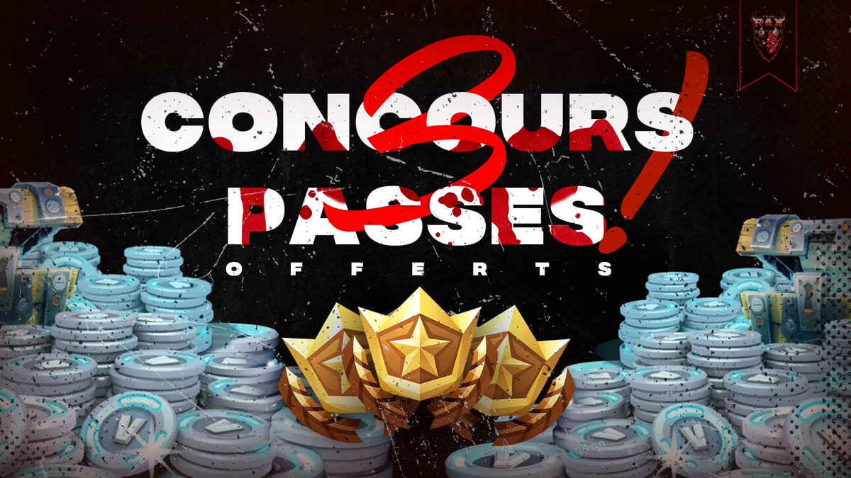 TedGomGom's tweet photo. Hey,

Pour fêter l’arrivée de la Saison 5 du Chapitre 2 de Fortnite  :

Je vous offre 3 Pass de Combat,

Pour participer :
🔁 RT X FAV le Tweet
▶️ Follow @TedGomGom et @UNITED_RAK
👯 @ 2 amies en commentaire 

TAS le 02/12/2020 

Code créateur : RAK
🎨 @Larnow1234 
#RAKONTOP 👹 https://t.co/O4z52ujmKo