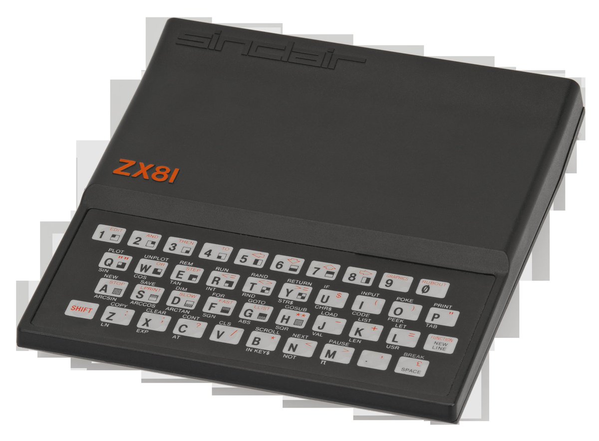 dean_budd's tweet photo. @yoruba_dev Good old Sinclair ZX81 with 1K RAM (and no storage device) 😃 https://t.co/Is0TQWSeYl