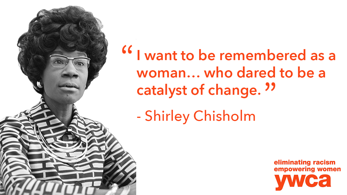 Today we're remembering Shirley Chisholm, born #OTD in 1924. Chisholm, an  outspoken advocate for women \u0026 people of color, became the 1st African  American woman in Congress and the 1st woman \u0026, image size:1200x675