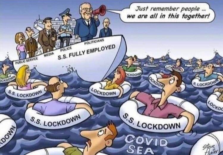 A picture tells a thousand words....Covid is creating a bigger,  more toxic divide than Brexit. A tragedy of weak, feeble leadership.