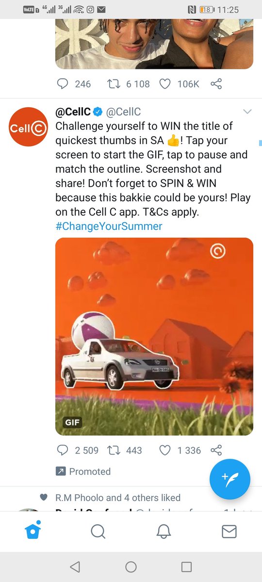 YaYa_Mbasane's tweet photo. @CellC Yey after so many attempts 😂😂😂 https://t.co/XuBw5OJmHh