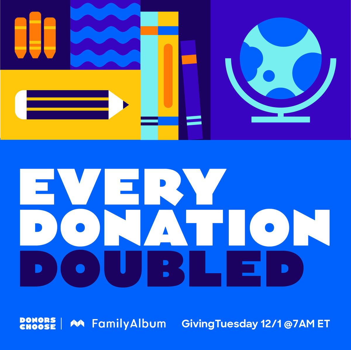 Tomorrow is #GivingTuesday and for one day only donations to RPS <a href="/DonorsChoose/">DonorsChoose</a> projects are being DOUBLED! This means that a $20 donation will become a $40 donation! Check out all of the awesome RPS projects at donorschoose.org/rps #WeAreRPS