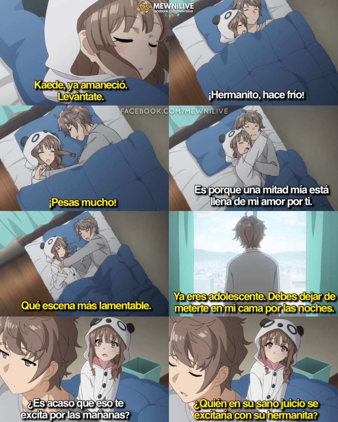 Bonnet-Kyun . anime meme en español