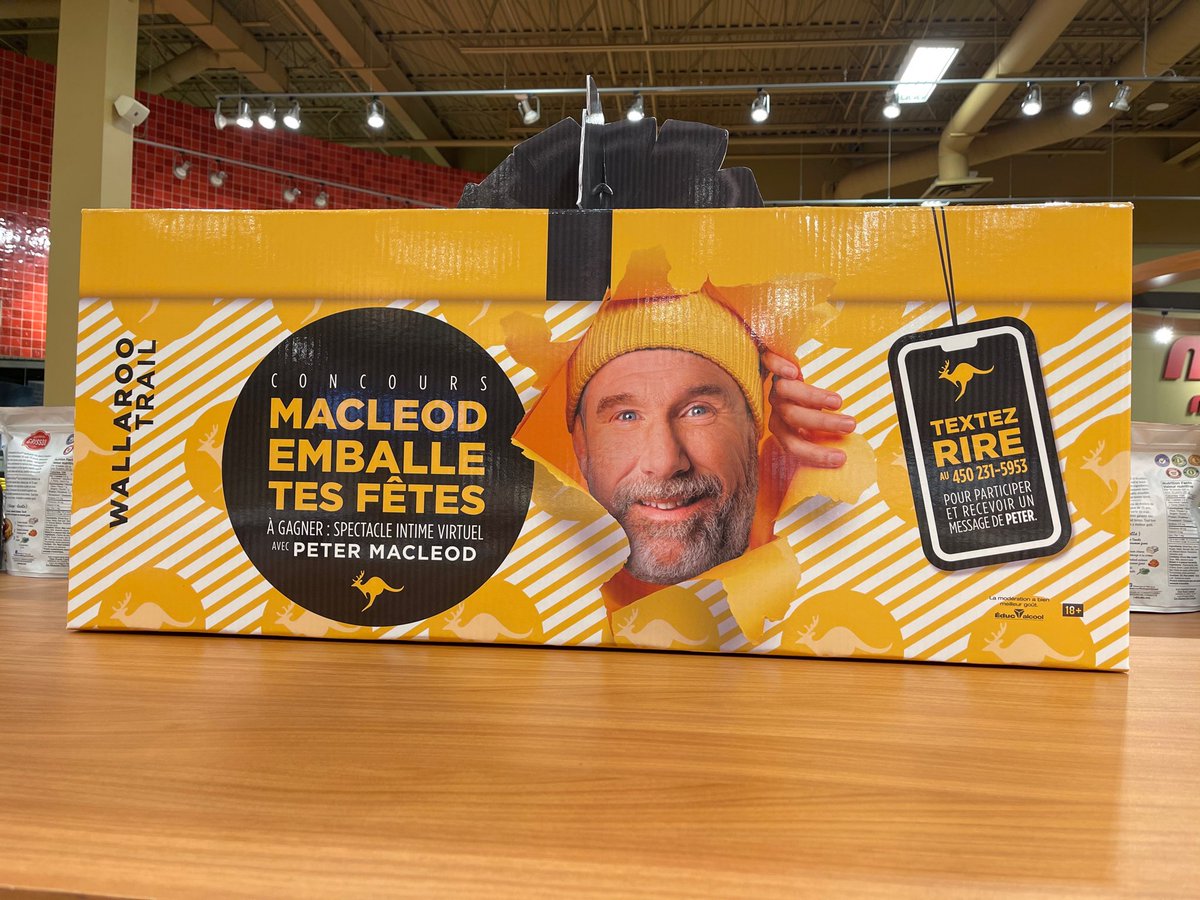 A fun project we worked on. TEXTEZ 'RIRE' AU 450-231-5953. Now available at Metro locations across #quebec #agencywork

Want to test new #mobile tech for your clients, give us a call: raange.com/agencies/