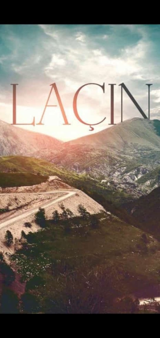 #Lachin
#LaçınAzərbaycandır 
#QarabağAzərbaycandır 🇦🇿
Bu gün 28 illik həsrət bitdi.Azərbaycan gözün aydın 🇦🇿❤
Qədim diyarımız olan Laçın rayonu və şəhəri düşməndən azad edildi.
#zəfərinananlarındır
#şəhidlərölməzvətənbölünməz