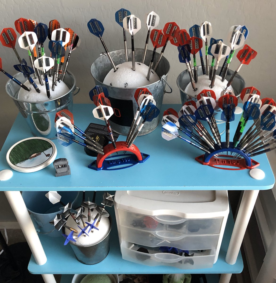 azangelfan's tweet image. When are Mervyn King new darts coming out i need them @Winmau #dartcollection