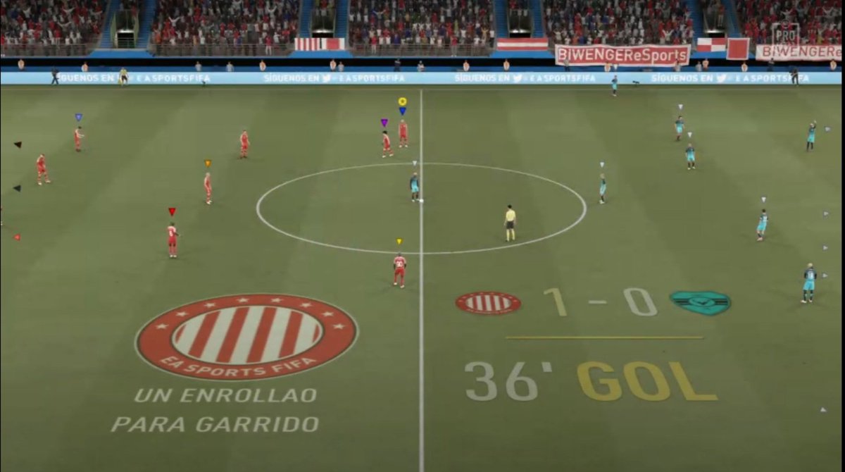 #RESULTADOS | 🎮⚽️

🏆 <a href="/Ace_espanaa/">ACE España</a> 
🆚️ <a href="/ResistenciaCFCP/">Resistencia CF eSports</a> 1️⃣-0️⃣ ✅

Partido muy igualado ante un gran rival en el que nos llevamos la victoria gracias a un solitario gol de @PCJR_9. Destacar la dedicatoria del gol a nuestro ex jugador <a href="/Garrido98_/">Juanjo Garrido</a>. Seguimos líderes! 💪