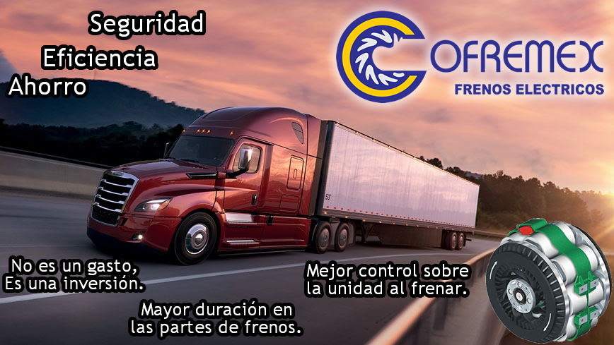 Cofremex_1's tweet photo. El tener instalado un Freno Eléctrico Cofremex es dar un plus de seguridad en el frenado de unidades de transporte carga.
La seguridad en carretera no es algo que se deba tomar a la ligera.
gerenciacomercial@cofremex.com.mx / ventas@cofremex.com.mx
#Cofremex
#SomosNumeroUno https://t.co/RuooY9wOtL