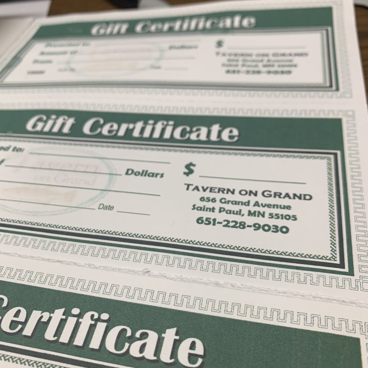 Gift certificates are a great way to support local businesses AND make great gifts!

Stop in for yours today, or give us a call and we can drop them in the mail!