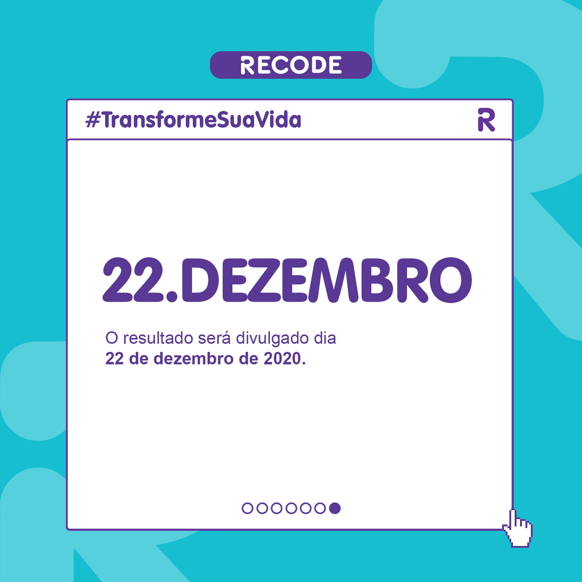 rederecode's tweet image. Participe da Trilha de Prêmios Recode! ✨
📲Inscreva-se em: recode.org.br/trilhadepremio…📲
#Recode25anos #empoderamentodigital #impactosocial #cursosgratuitos #cursosdetecnologia #tecnologia #ead
