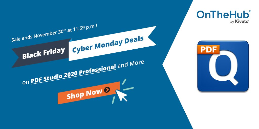 OnTheHub's tweet photo. #Sale ends at midnight...get what you need with extra savings! #CyberMonday deals on academic #software like #Adobe Creative Cloud, #Acornis True Image 2021, and #Qoppa PDF Studio 2020. Get them all at https://t.co/QDMSFGbE1s
#studentdiscounts #softwaredeals #OnTheHub https://t.co/e8zgYt7BQc