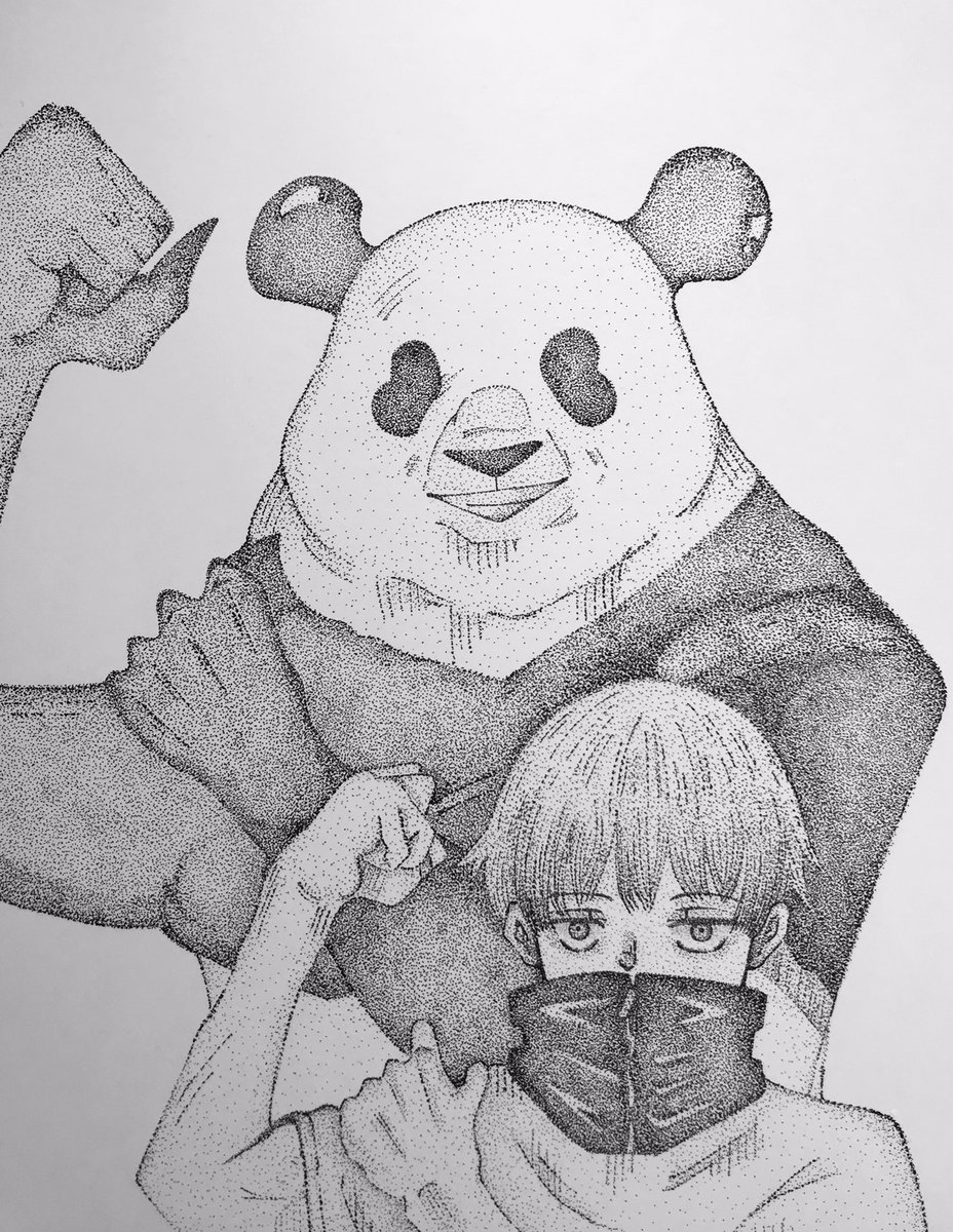 おはようございます♪ 今日から12月。 1年早いですね^^; 呪術廻戦点描