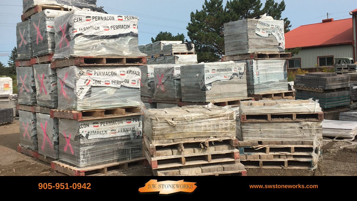 SWStoneworks's tweet image. For over 60 years, @Permacon has been a pioneer, innovator &amp;amp; champion of growth as Canada’s largest producer of concrete products. 

Purchase your Permacon product now and have it delivered in the spring when you are ready for your project by calling us at 905-951-0942. #permacon