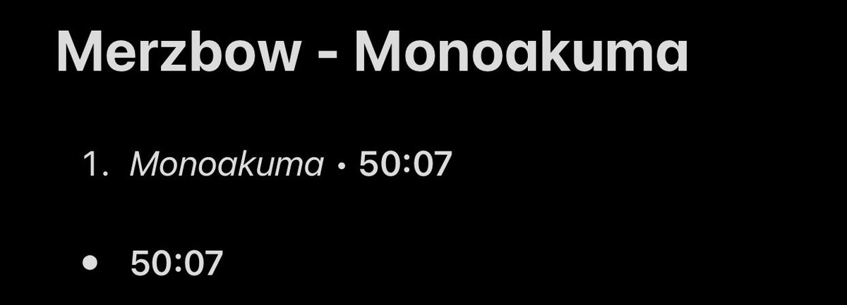 99/109: MonoakumaA one-track album with a galactic noisy sound. Definitely not the most entertaining project from him.