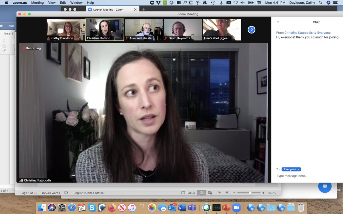 CUNYenglish's tweet image. Congratulations to Dr. Christina Katopodis (@nemersonian) on the successful defense of Sound Ecologies: Music and Vibration in 19th-Century American Literature. Supervisor Joan RIchardson, committee David Reynolds, Alan Vardy and Cathy Davidson.