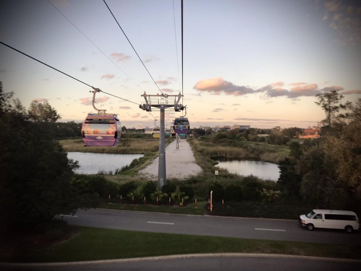 Sometimes you take the Skyliner for no particular reason.