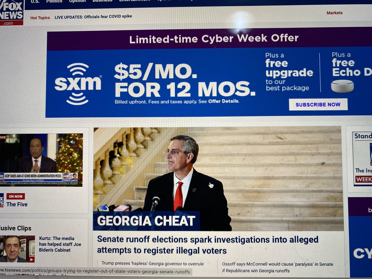 Gstudiodesigns's tweet photo. @CBSNews @Enrique_Acevedo @Enrique_Acevedo Georgia Cheat! https://t.co/K7inPRnmls