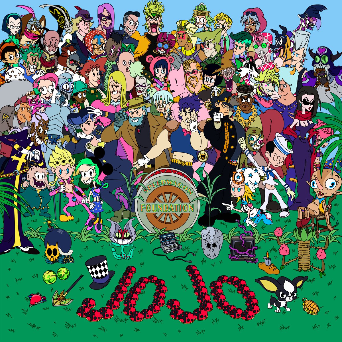 Shinjito Speedwagon Lonely Hearts Foundation Jojo S Bizarre Adventure Jojosbizarreadventure Jojo版深夜の真剣お絵描き60分一本勝負 Jojo Beatles Sgtpepper Anime Killerqueen T Co Ymojvpkgpe