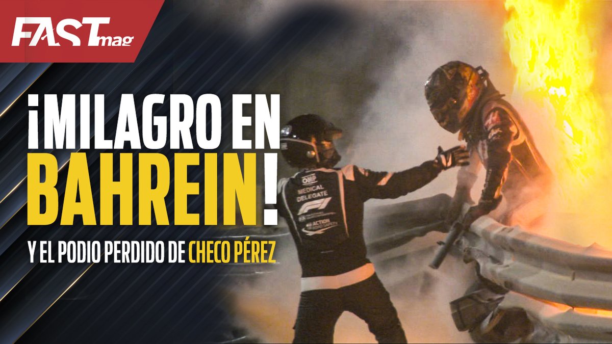 ¡MILAGRO EN BAHREIN!
El accidente de #RomainGrosjean y el podio perdido de #ChecoPérez se robaron los titulares del #BahrainGP de #F1.
@scuderiargz, @elzurdojalife, @ojalife y @EOlmos analizan lo qué pasó ayer domingo en el #MotorSapiens de hoy.
https://t.co/rvg9owVA6F https://t.co/2ruopWpiRK