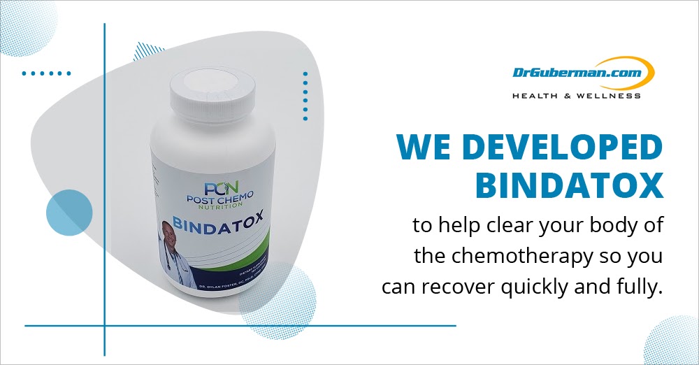 DrGuberman's tweet photo. Recovering from #Chemotherapy can take a toll on the body. You beat cancer but now it’s important to thrive. We developed Bindatox to help clear your body of the chemotherapy so you can recover quickly and fully. https://t.co/ER9SkYDCv1 https://t.co/fcTYWQiWRN