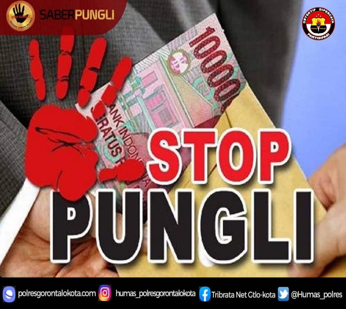 WhyMoha's tweet photo. Jangan takut untuk melaporkan jika melihat dan mengetahui adanya pungli di sekitar anda

#StopPungli https://t.co/tvDy9xGLMo