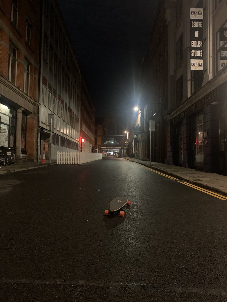 cdugdog's tweet photo. Last night when town will be this quiet again. https://t.co/Y7y6fmbDBv