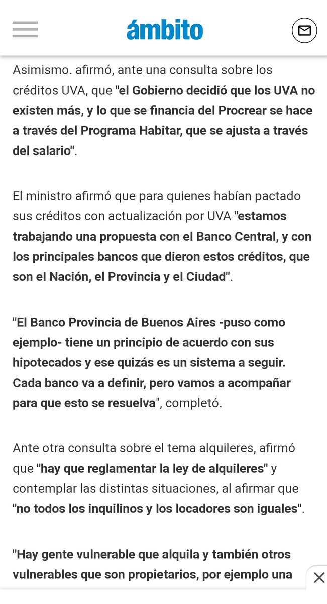 hipotecadosPBA's tweet photo. .@jorgeferraresi  cuando afirma que "el gobierno decidió que la Uva no exista más", necesitamos que se haga extensivo a todas las familias que aún hoy somos rehenes de la #UsuraUva somos familias #TrabajadoresUva para que no se siga privilegiando la ganancia de los bancos. https://t.co/qX4lTx42Oj