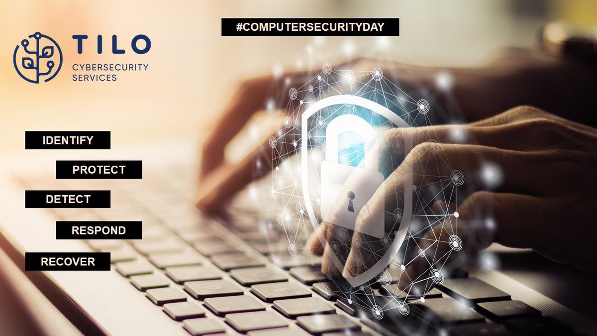 Nov-30 #ComputerSecurityDay 
En Tilo promovemos un camino holístico hacia una cultura de ciberseguridad,
contribuyendo al conocimiento y a la comprensión de las amenazas a las que nos enfrentamos personas y organizaciones.