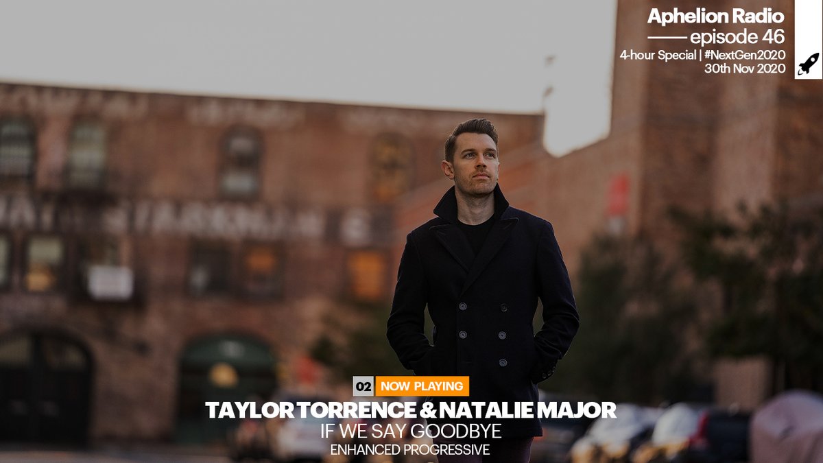 aphelionaudio's tweet photo. Vocal track of the year? Quite possibly as this one's #2 in Next Gen 2020 voting and also on the ASOT yearmix!
2: @TTorrenceMusic feat. @ItsNatalieMajor 'If We Say Goodbye' (@Enhanced_Music)
Watch Live on YouTube: https://t.co/Bb2AWQTYIf
#AphelionRadio #NextGen2020 https://t.co/krxmXU2iLx