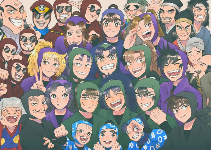 #忍ミュ 
また逢える日まで、 