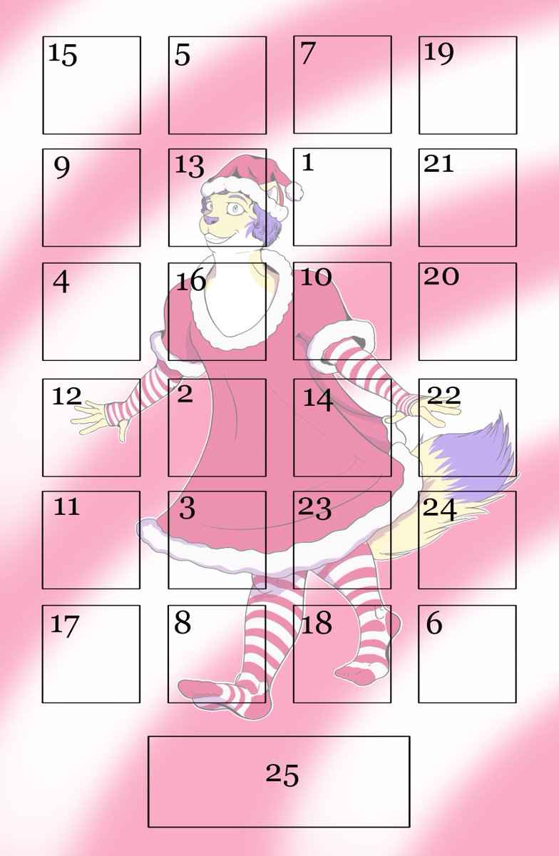 MrMewzer's tweet photo. CHRISTMAS ADVENT RAFFLE 2020
RULES:
⭐️Like, Follow for 1 Entry (Comment with your Ref sheet)
⭐️Repost/Share/Retweet for another Entry
This raffle is being held across Twitter, Insta and Amino.
#raffle #Christmas2020 #furry #furryart #artwork #artraffle
#mrmewzer https://t.co/DcyDFfYBiZ