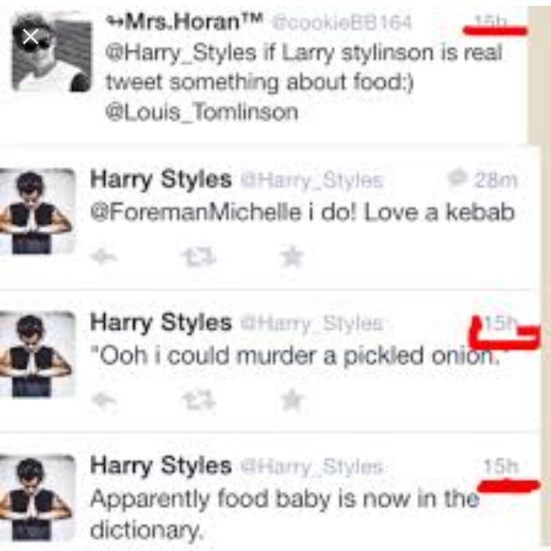 but harry is the one who keeps feeding us giving us what we ask for.