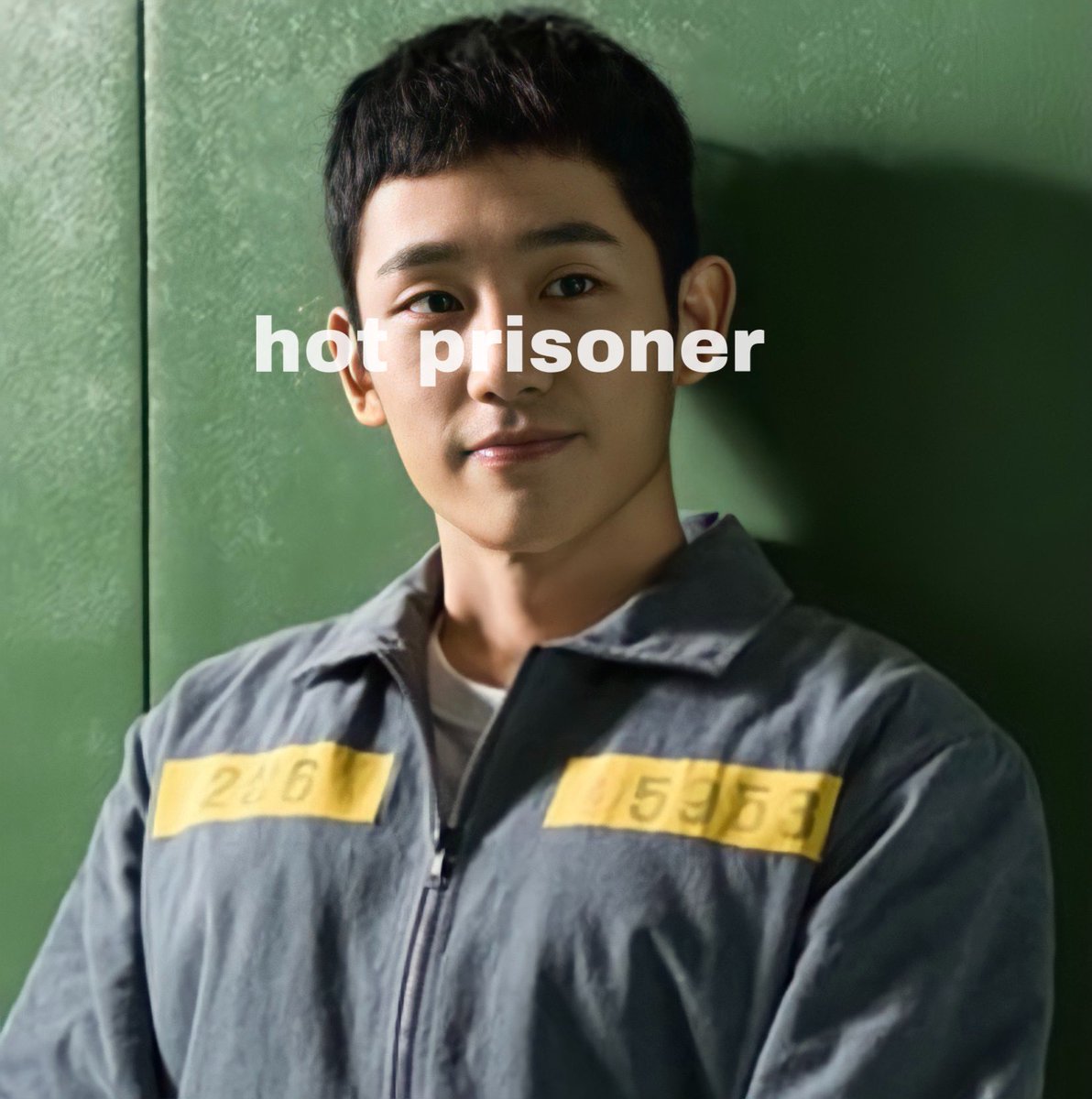 How can it be Hot Prisoner. He's the cutest there lmao😂😂😂😂