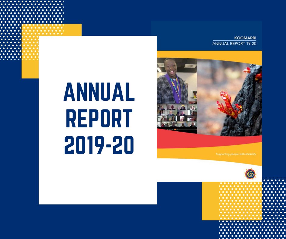 Our Annual Report is out! Head over to our website so you can read all about what we have been up to. 

koomarri.com.au/publications