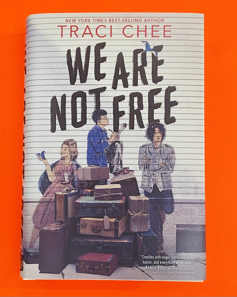 We Are Not Free by  @tracichee is the story of 14 interconnected second-generation Japanese American teens dealing with the interment of their community during WWII. Drawn from the author’s own family history, racial injustice is duly explored in this  @nationalbook award finalist. – bei  Kidsbooks Kitsilano